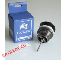 Донный клапан для раковины 1*1/4 Ganzer F-09Q графит