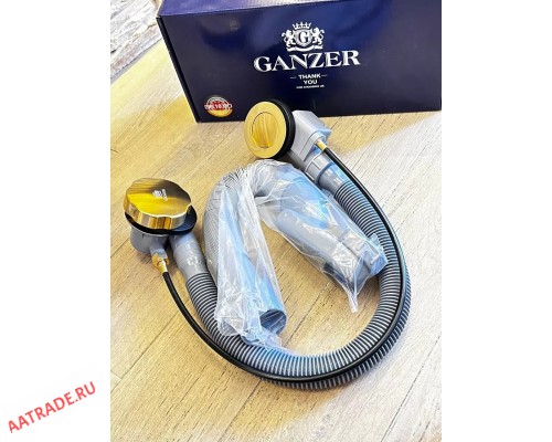 Пластиковая обвязка (полуавтомат) для ванны Ganzer GZ1299-ME матовое золото
