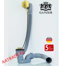 Пластиковая обвязка (полуавтомат) для ванны Ganzer GZ1299-ME матовое золото