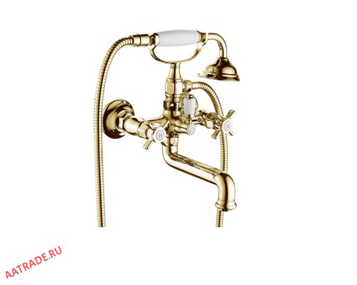 Смеситель для ванны GANZER OTTO GZ15032E (золото)