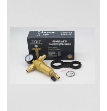 Фильтр промывной с манометром 1/2 для горячей воды Zoll ZL8805-mini